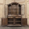 Antique Liegeois Walnut Bookcase ~ China Buffet