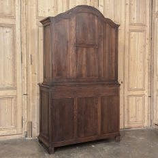 Antique Liegeois Walnut Bookcase ~ China Buffet