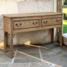 18th Century English Stripped Oak Dresser ~ Sofa Table ~ Console