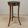 French Directoire Mahogany Black Marble Guéridon ~ End Table