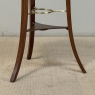 French Directoire Mahogany Black Marble Guéridon ~ End Table