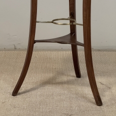 French Directoire Mahogany Black Marble Guéridon ~ End Table