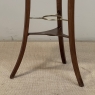 French Directoire Mahogany Black Marble Guéridon ~ End Table