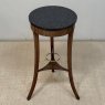 French Directoire Mahogany Black Marble Guéridon ~ End Table