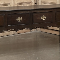 18th Century English Georgian Period Solid Oak Dresser