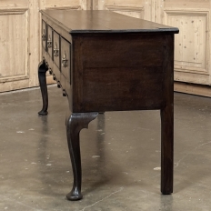 18th Century English Georgian Period Solid Oak Dresser