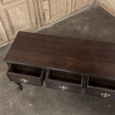 18th Century English Georgian Period Solid Oak Dresser