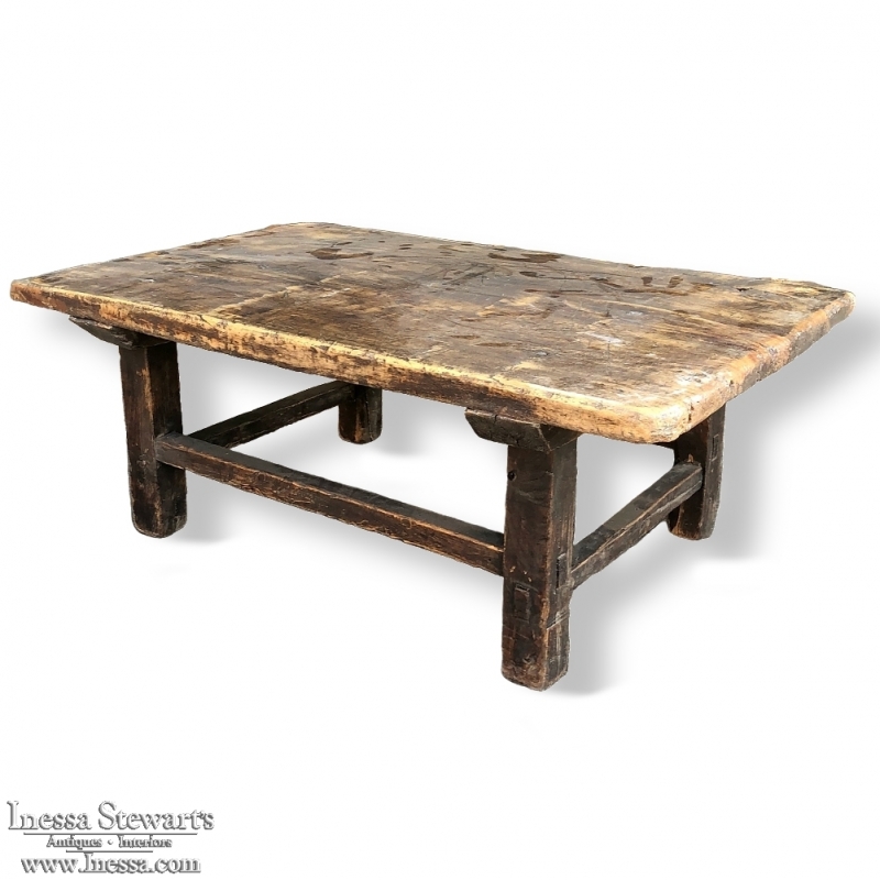 Rustic Antique Coffee Table