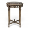 Antique French Louis XVI Stripped Marble Top Occasional Table