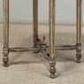 Antique French Louis XVI Stripped Marble Top Occasional Table