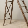 19th Century Rustic French Pine Orchard Step Ladder