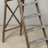 19th Century Rustic French Pine Orchard Step Ladder