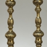 Late 17th Century French Renaissance Brass Altar Candlesticks