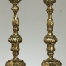 Late 17th Century French Renaissance Brass Altar Candlesticks