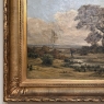 19th Century Oil Painting on Canvas in Original Gilt Frame by Théodore Baron (1840–1899)