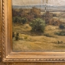 19th Century Oil Painting on Canvas in Original Gilt Frame by Théodore Baron (1840–1899)