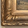19th Century Oil Painting on Canvas in Original Gilt Frame by Théodore Baron (1840–1899)