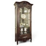 19th Century Country French Walnut Vitrine