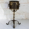 18th Century Dutch Bronze & Copper Tea Kettle Warmer