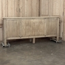 Dutch Neo-Gothic Stripped Oak Buffet with Hand-Forged Ironwork