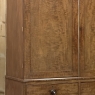 19th Century English Figured Walnut Linen Press ~ Wardrobe