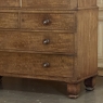 19th Century English Figured Walnut Linen Press ~ Wardrobe