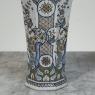 Set of Three Antique Boch Frères Keramis Hand-Painted Lidded Vases