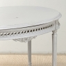 Antique French Louis XVI Painted Oval Center Table ~ End Table