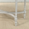 Antique French Louis XVI Painted Oval Center Table ~ End Table