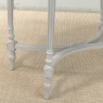 Antique French Louis XVI Painted Oval Center Table ~ End Table