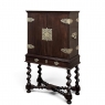 19th Century Dutch Raised Cabinet in the Chinoiserie Style