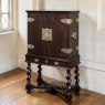19th Century Dutch Raised Cabinet in the Chinoiserie Style
