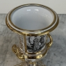Pair Antique Ritzenhoff & Breker Neoclassical Porcelain Mantel Vases