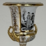 Pair Antique Ritzenhoff & Breker Neoclassical Porcelain Mantel Vases