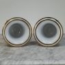 Pair Antique Ritzenhoff & Breker Neoclassical Porcelain Mantel Vases