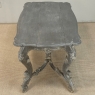 19th Century French Régence Hand-Carved & Painted Center Table