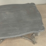19th Century French Régence Hand-Carved & Painted Center Table