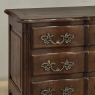 Antique Country French Louis XV Style Solid Oak Commode