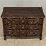 Antique Country French Louis XV Style Solid Oak Commode