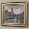 Framed Oil on Canvas by José Salvaggio (1953-) 'Place de la Carrière ~ Nancy'