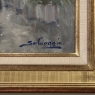 Framed Oil on Canvas by José Salvaggio (1953-) 'Place de la Carrière ~ Nancy'