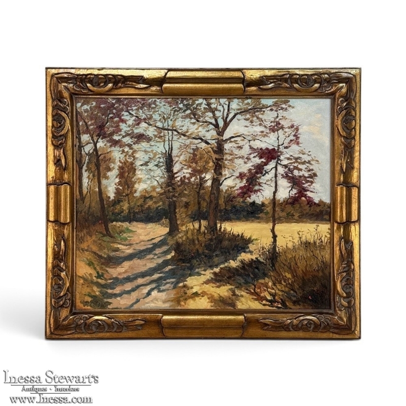 Framed Oil Painting on Canvas by Pierre Colson (1930-?) 'A Ray of Sunshine'