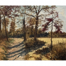 Framed Oil Painting on Canvas by Pierre Colson (1930-?) 'A Ray of Sunshine'