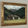 Framed Oil Painting on Canvas by Pierre Colson (1930-?) 'Farmhouse in the Ardennes'