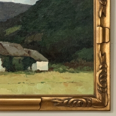 Framed Oil Painting on Canvas by Pierre Colson (1930-?) 'Farmhouse in the Ardennes'