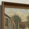 Framed Oil Painting on Canvas Signed Klein 'Country Farmhouse'