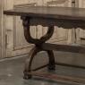 18th Century Spanish Oak Trestle Table ~ Console ~ Library Table
