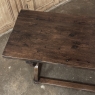 18th Century Spanish Oak Trestle Table ~ Console ~ Library Table
