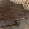 18th Century Spanish Oak Trestle Table ~ Console ~ Library Table