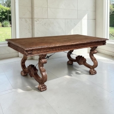 Vintage Spanish Renaissance Dining Table